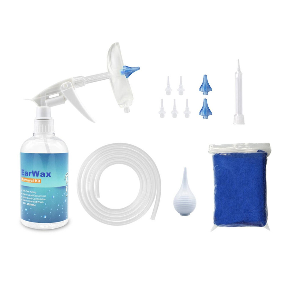 Ear Wax Removal Tool Kit Earwax Remover Irrigation Cleaner For Kids And Adults