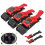 3pcs Motorcycle Bike Plastic Quick Release Helmet Pull Chin Strap Buckle Clip 3