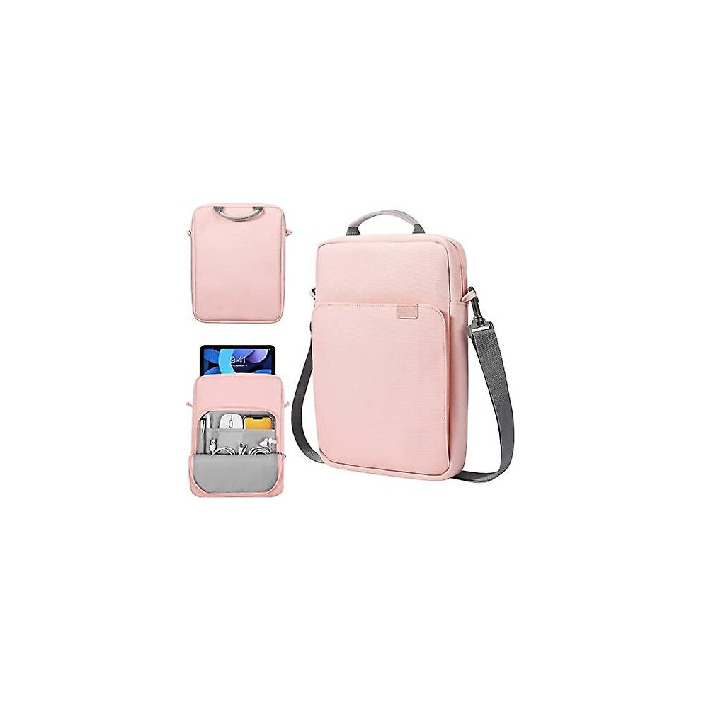 9-11" Tablet Sleeve Pocket For Ipad Pro11 2021-2018, Ipad 10.2, Galaxy Tab A8 10.5/Tab S8 11"/Tab A7 10.4 Pink