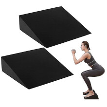 Bimirth Yoga Blocks Foam Squat Wedge Block Calf Stretcher Slant Board Foot Stretch Wedge Blocks Home Yoga Fitness