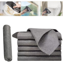 (5Pcs, 30 x 30 cm) Thickened Magic Cleaning Cloth, Microfiber Glass Cleaning Cloth Rags, Reusable Cleaning Cloths