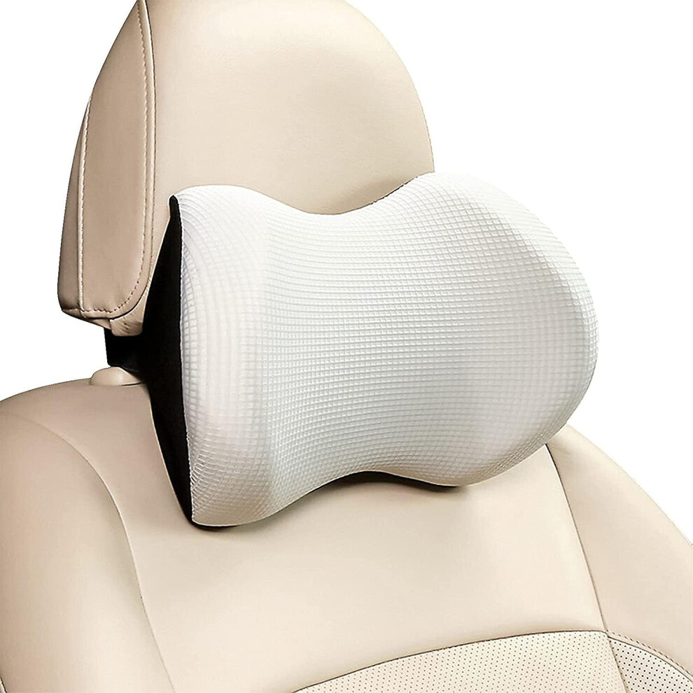 Car Neck Pillow, Ergonomic Design Headrest Neck Support Car Pillow For Cervical Pain Relief, Soft Memory Foam Travel Pillow For Driving Gaming Resting 9172662314625