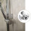 Shower Faucet Accessor 18mm Adjusting Angle Intake Pipe 4