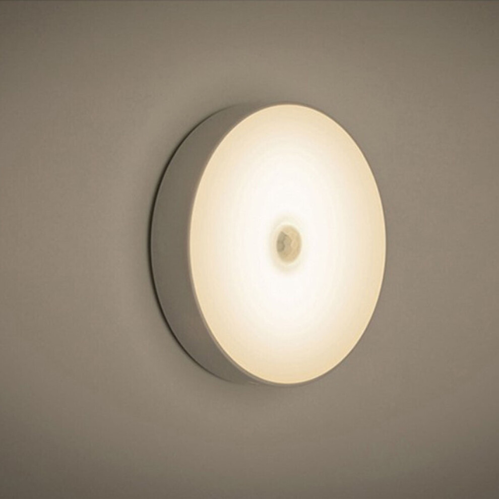 LED Light Pir Motion Sensor Night Lamp Under Cabinet Closet Wardrobe Bedroom Kitchen Stairs Lighting Puck Lights