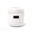 (White) Slow Cooker with Timer 200W 800ml Mini Slow Cooking Machine for Entrees Sauces Stews 1