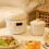 (White) Slow Cooker with Timer 200W 800ml Mini Slow Cooking Machine for Entrees Sauces Stews 3