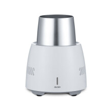 (White) Quick Electronic Cooling Cup Portable Coke Cooler Desktop Car Cup