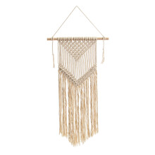 Handmade Macrame Woven Knitting Wall Hanging Tapestry Rope Craft Home Decorations