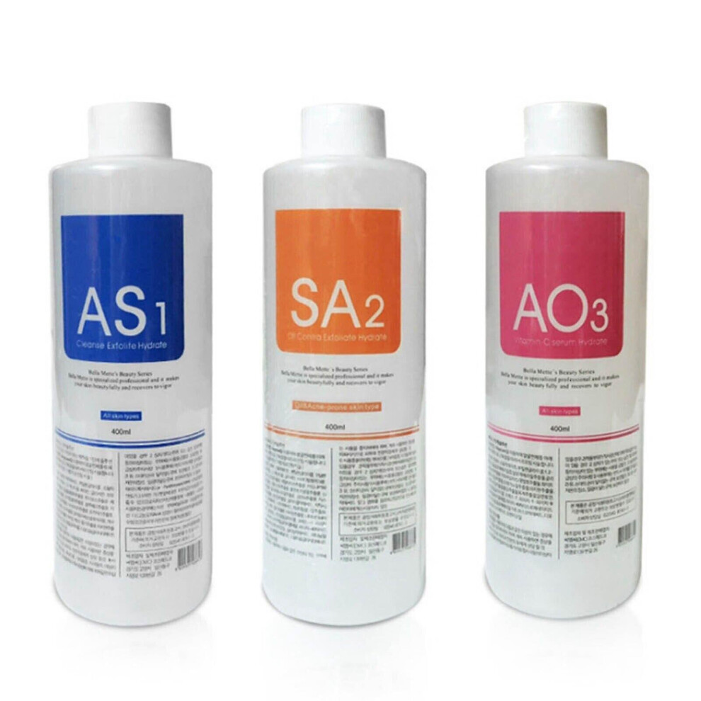 (A set) Aqua Peeling Solution Set Small Bubble Solution For Beauty Device Skin Clean Ft