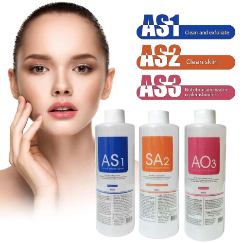 (AS1) Aqua Peeling Solution Set Small Bubble Solution For Beauty Device Skin Clean Ft 2