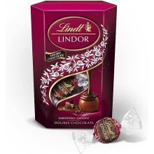 Lindt Lindor Milk Chocolate Truffles Double Chocolate, 200g