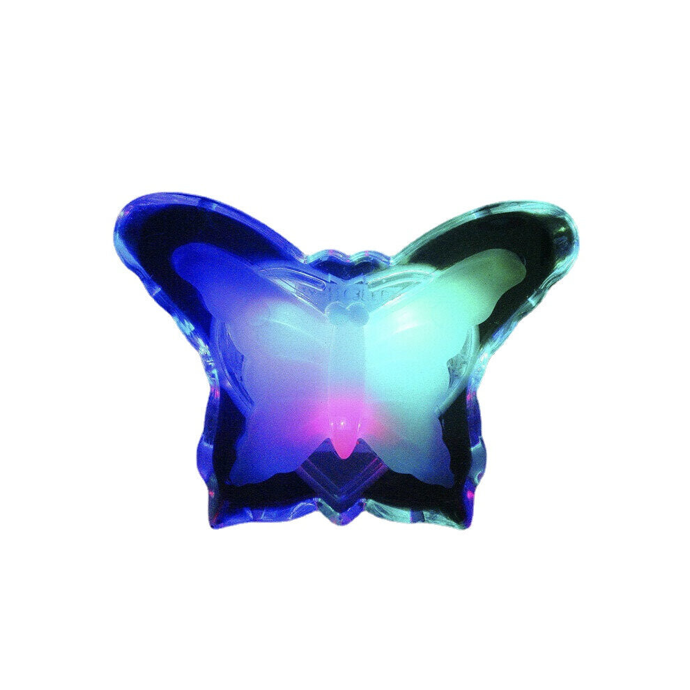 LED Colorful Gradient Butterfly Pattern Lamp Bedroom Corridor Kid Room Garden Indoor Outdoor Home Decor Night Light