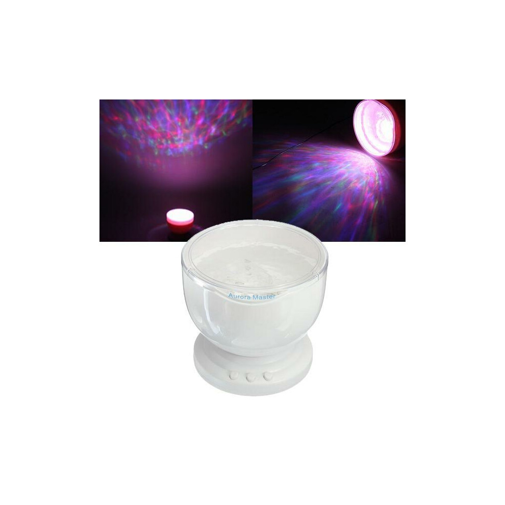 Master Light Ocean Daren Waves Projector With Speaker Table Light