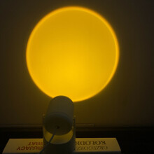 (sun lens) Replaceable Lens Sunset Lamp Nordic Indoor Lighting LED Floor Lamp Living Room Bedroom Atmosphere Decoration Floor Lights Standing lamp Lens For Home