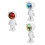 (sunset) Sun Sunset LED Light Rainbow Projection Desk Lamp Home Decor USB Night Light 12