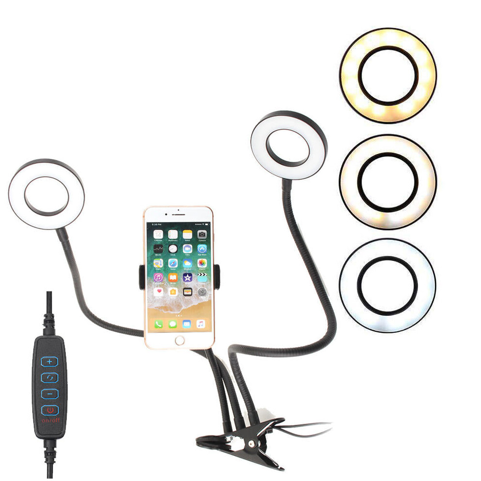 LED Ring Light Fill Light 2 Lights For Makeup Live Streaming Beauty Photography Light LED Fill Light