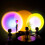 (sunset) Sun Sunset LED Light Rainbow Projection Desk Lamp Home Decor USB Night Light 5