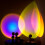 (sunset) Sun Sunset LED Light Rainbow Projection Desk Lamp Home Decor USB Night Light 6