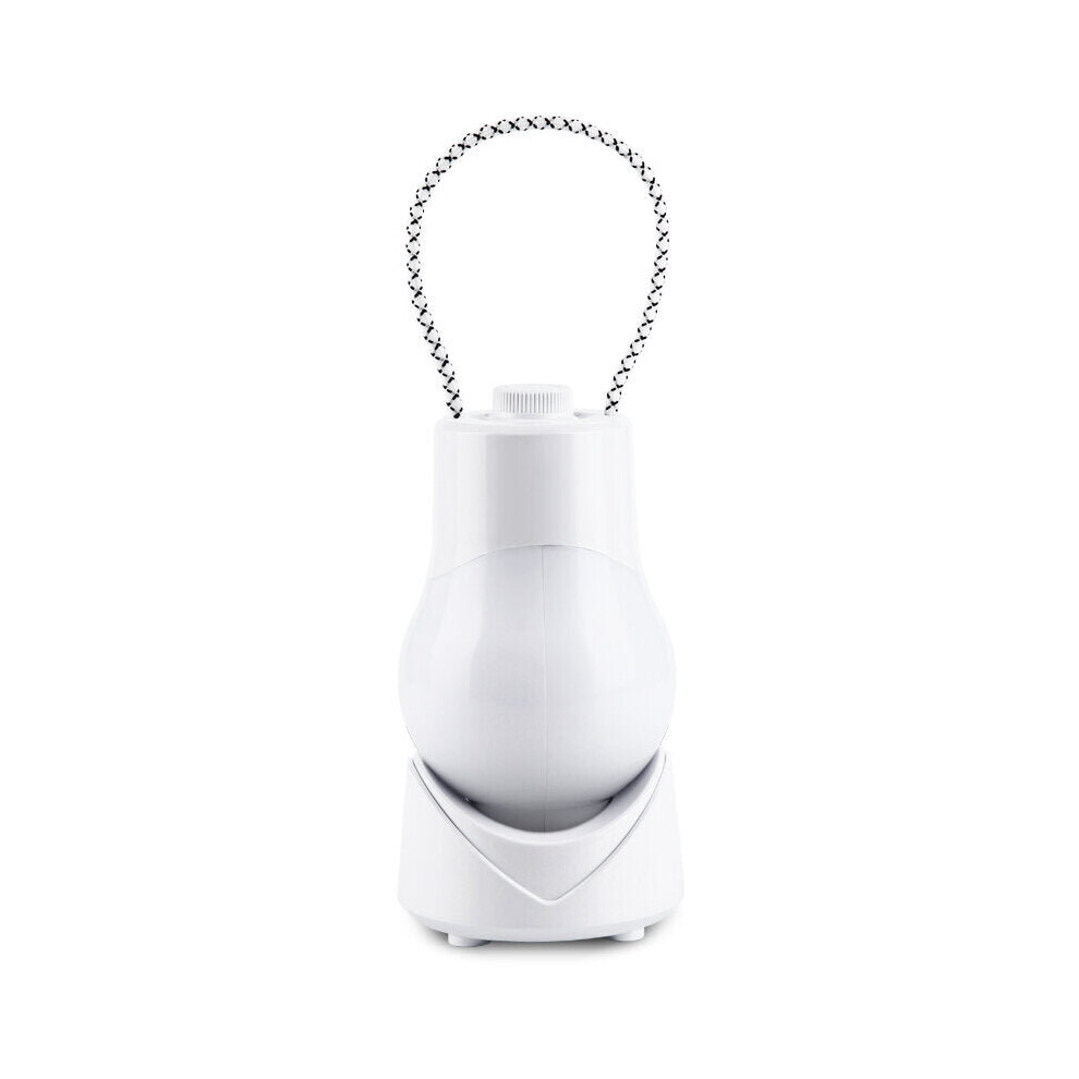 (White) Creative Music Oortable Nightlight Smart Switch Rechargeable Decorate Music Light