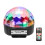 (US Plug) 9 Color LED Voice Control With Remote Control MP3 Crystal Ball Flashlightts Stage Sprinkle Lights 2