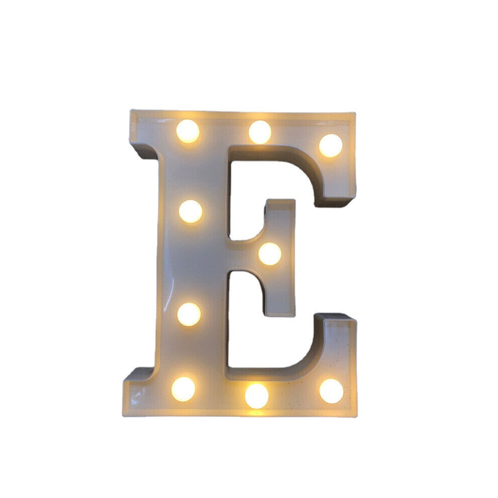 (E) LED English Letter And Symbol Pattern Night Light Home Room Proposal Decor Creative Modeling Lights For Bedroom Birthday Party