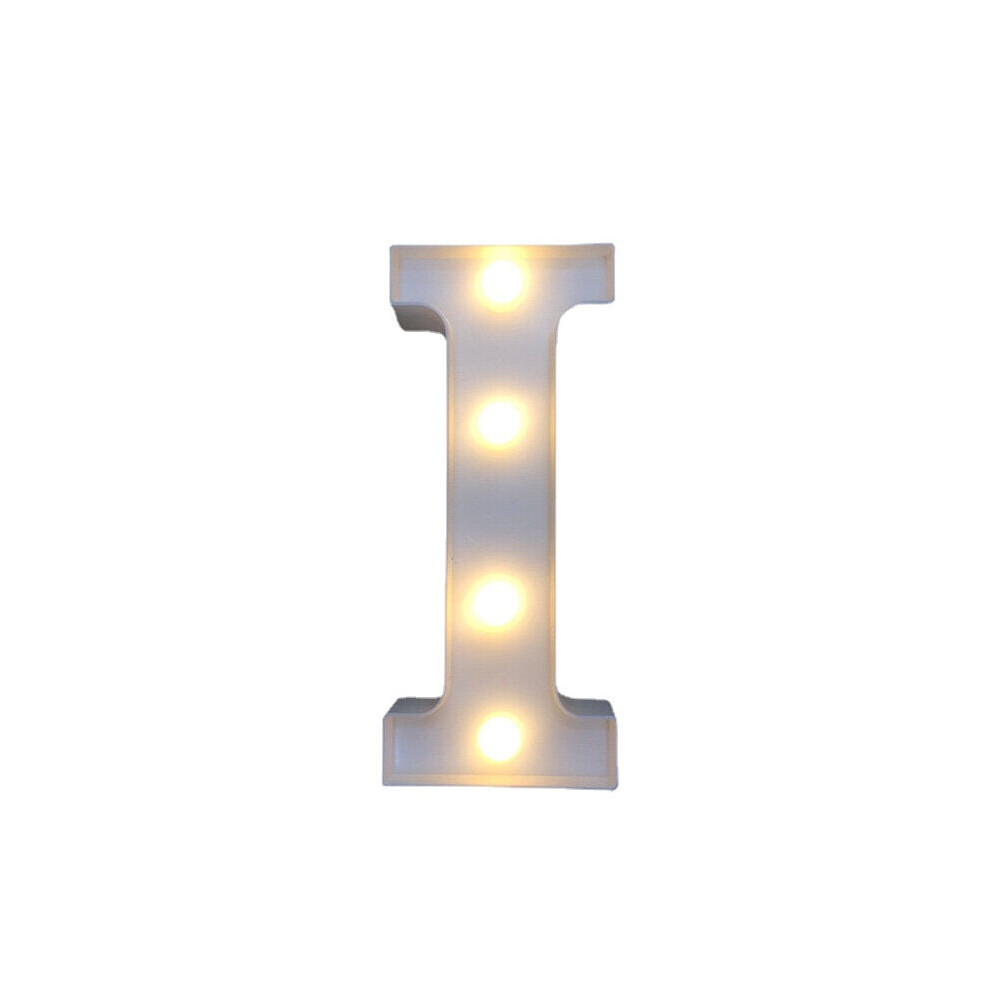 (I) LED English Letter And Symbol Pattern Night Light Home Room Proposal Decor Creative Modeling Lights For Bedroom Birthday Party