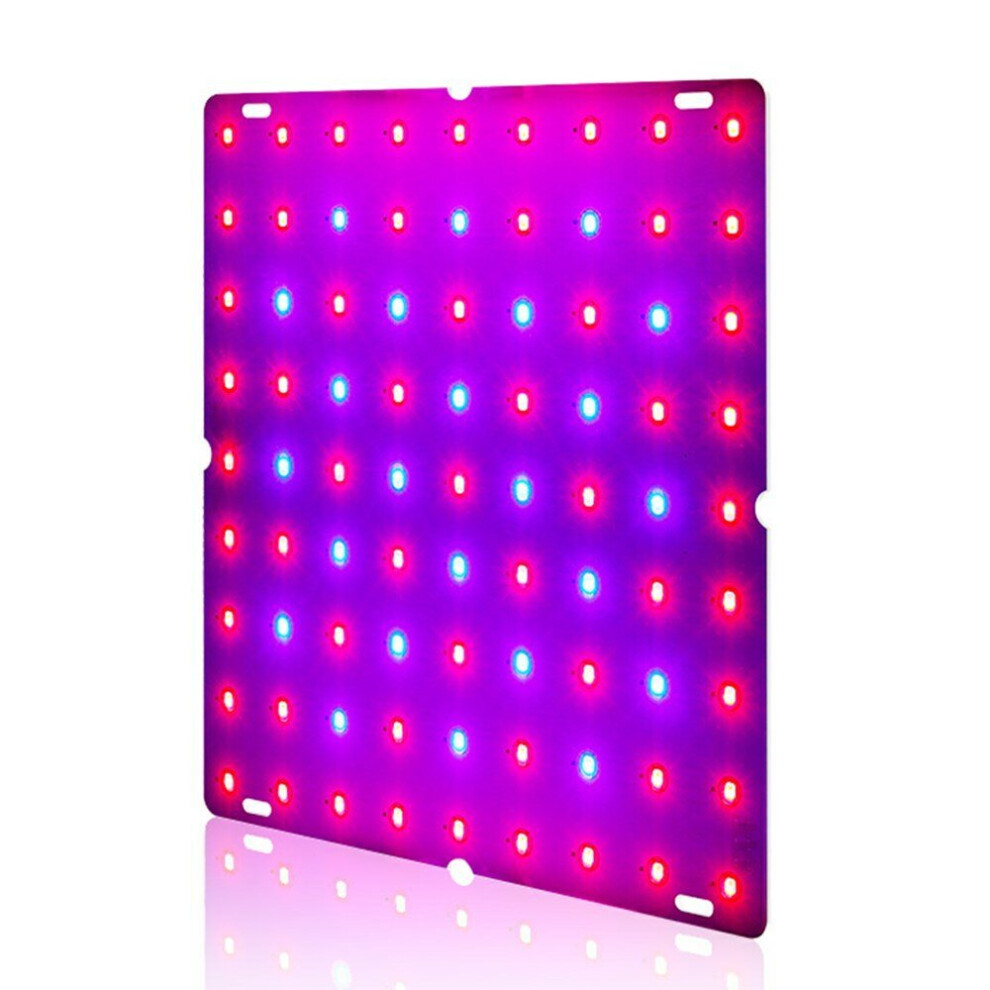 (US Plug, 81LED) Ultra Thin 81/169LEDs Plant UV Grow Light Full Spectrum Veg Lamp For Indoor Hydroponic Plant Flower 110-240V