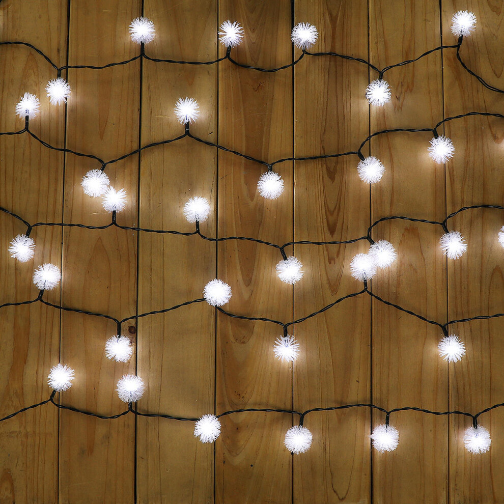 (White) 30 LED Solar Power Christmas Fairy String Lights Party Outdoor Patio Decor Lamp Creative Light