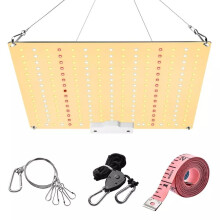 (QBCC600 PRO, US Plug) PRO IR+UV Quiet Fanless Full Spectrum LED Grow Light High PPFD for 2x3FT Tent for Seedling Veg and Blooming