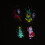 (US Plug) LED Stage Light Waterproof Projection Lamp Outdoors Projector 12Card Remote Control Light 8
