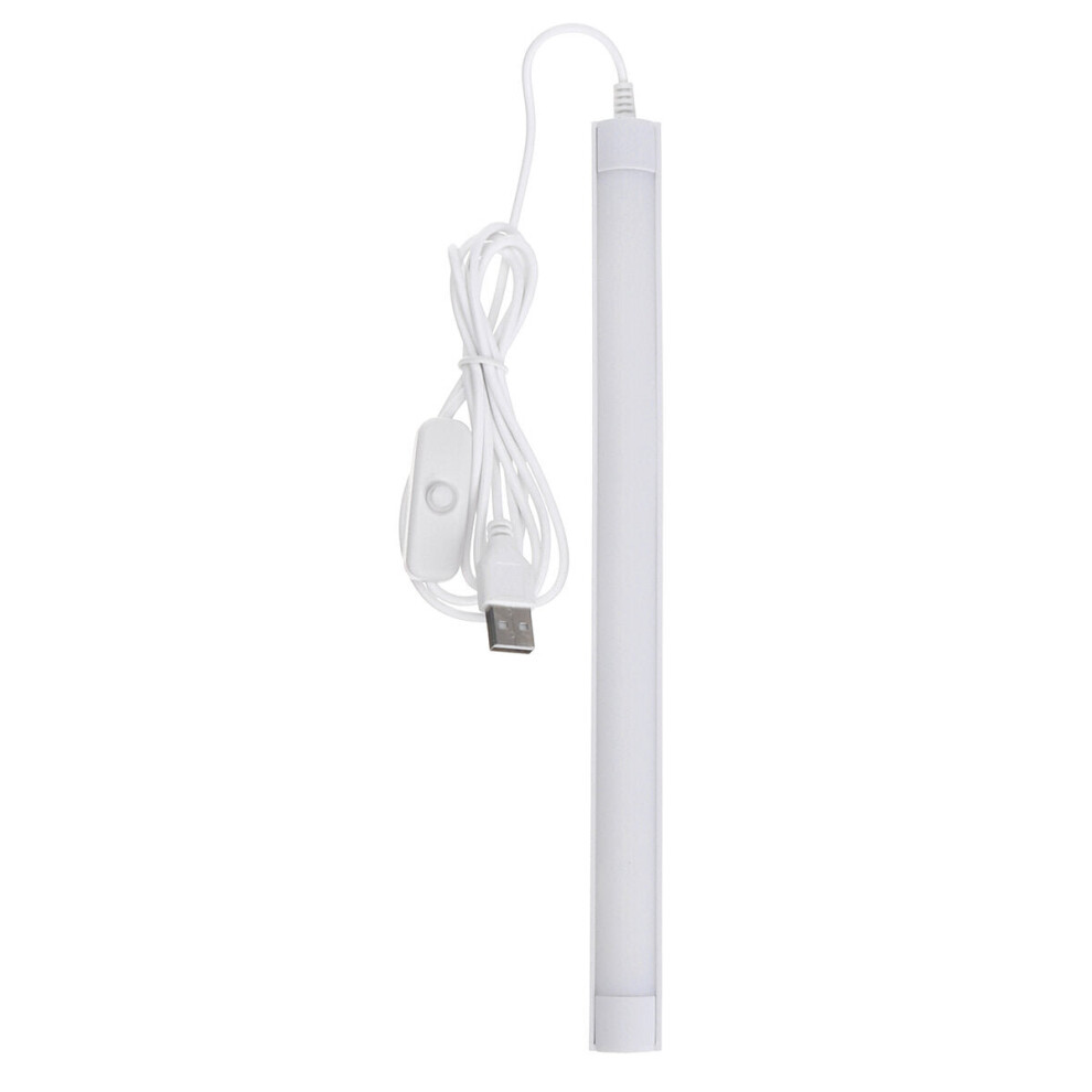 (With Switch) USB LED Table Lamp Bathroom Mirror Wall Night Light & Switch School Kids Bedside
