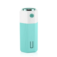 (Green) 300mL USB Colorful Breathing Light Mute Adjustable Ultrasonic Humidifier For Home Car Air Freshener Essential Oil Diffuser
