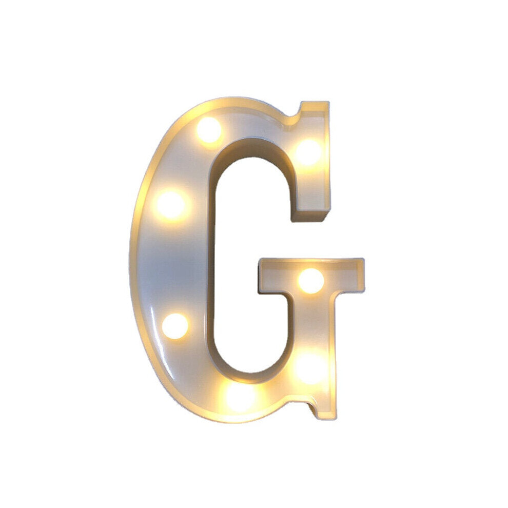 (G) LED English Letter And Symbol Pattern Night Light Home Room Proposal Decor Creative Modeling Lights For Bedroom Birthday Party