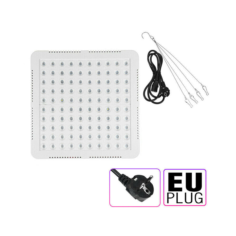 (EU Plug) LED Grow Light Hydroponic Full Spectrum Indoor Plant Flower Bloom IP66