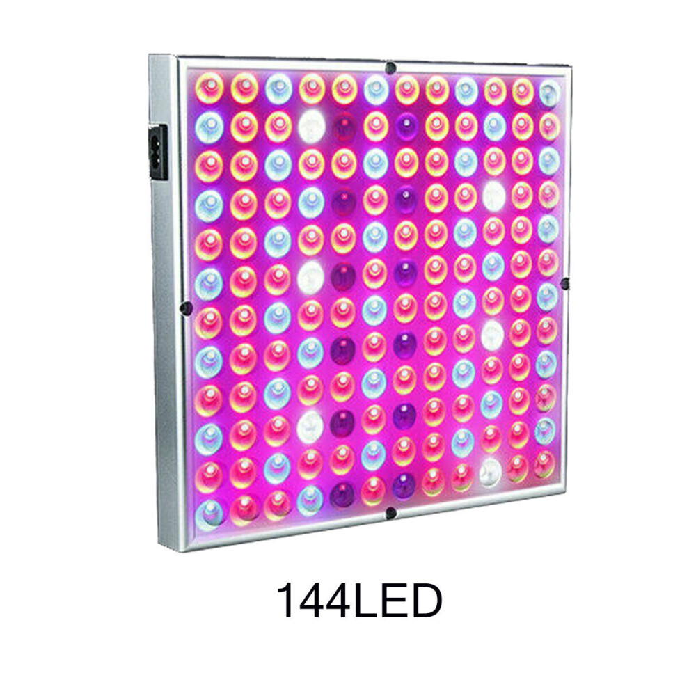 (US Plug, 146LED) LED Grow Light Hydroponic Full Spectrum Indoor Plant Flower Growing Bloom Lamp 85-265V