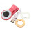 (White) Mini Clip Portable 8 LED Fill Flash Selfie Light For iPhone 6 Samsung 7