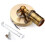 (Gold) Modern Edison Vintage Ceiling Light Wall Lamp Bulb Holder Socket Sconce 4