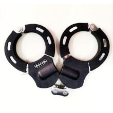 Anti-theft Handcuffs - For Bicycles, Scooters And Strollers, Unisex, Adult, Black One-piece Version