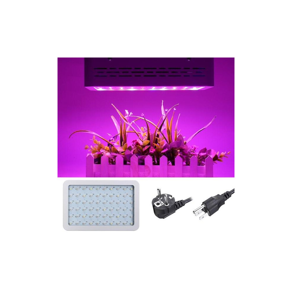 (US Plug) 50W Full Spectrum LED Grow Light Hydroponic Indoor Veg Bloom Plant Lamp
