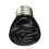 (75W) Diameter 45MM Black Infrared Ceramic Emitter Heat Light Lamp Bulb For Reptile Pets Brooder AC220V 7