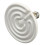 Diameter125MM White Infrared Ceramic Emitter Heat Light Lamp Bulb For Reptile Pets Brooder AC110V 7