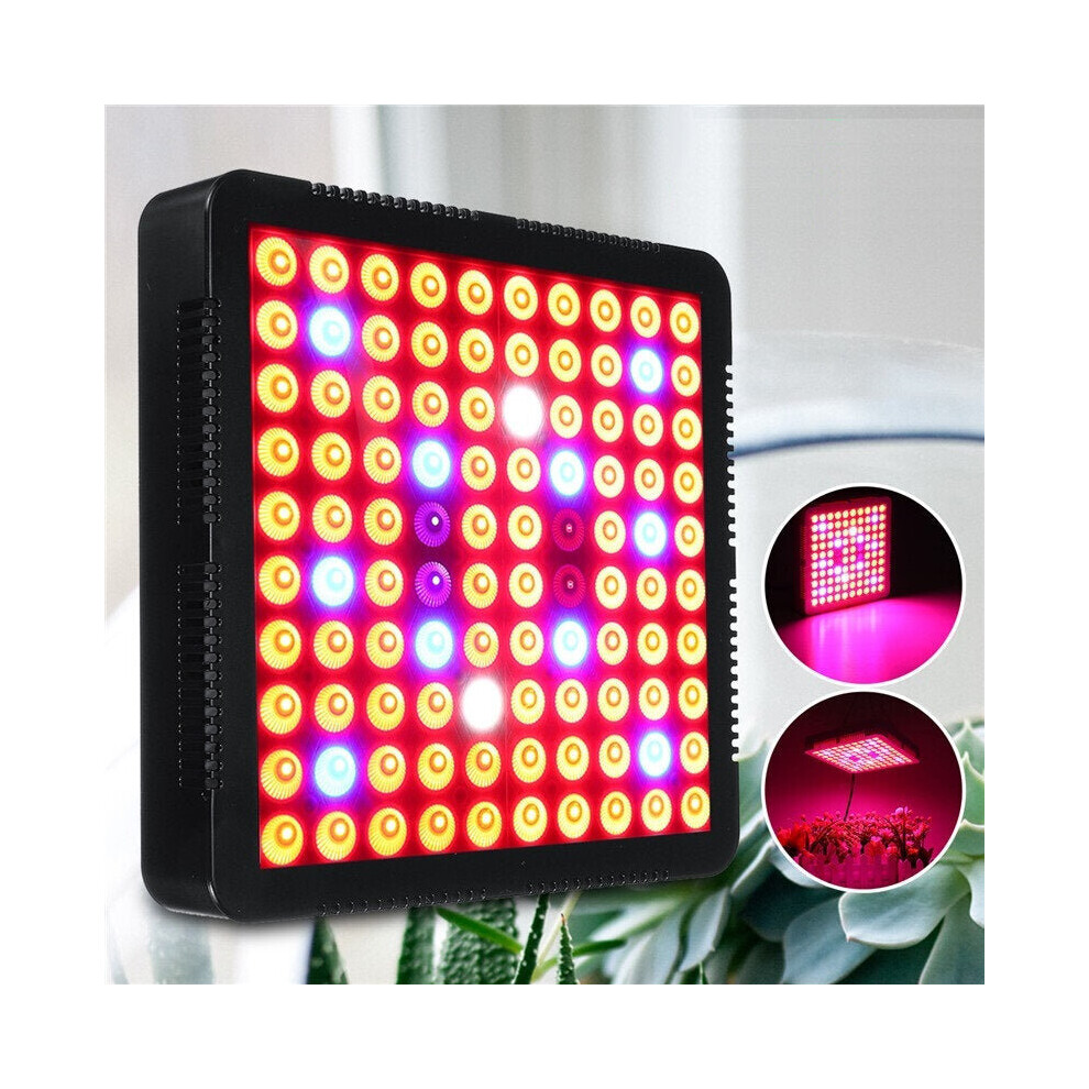 (EU Plug) 90W LED Grow Light Hydroponic Full Spectrum Indoor Plant Flower Bloom 85-265V