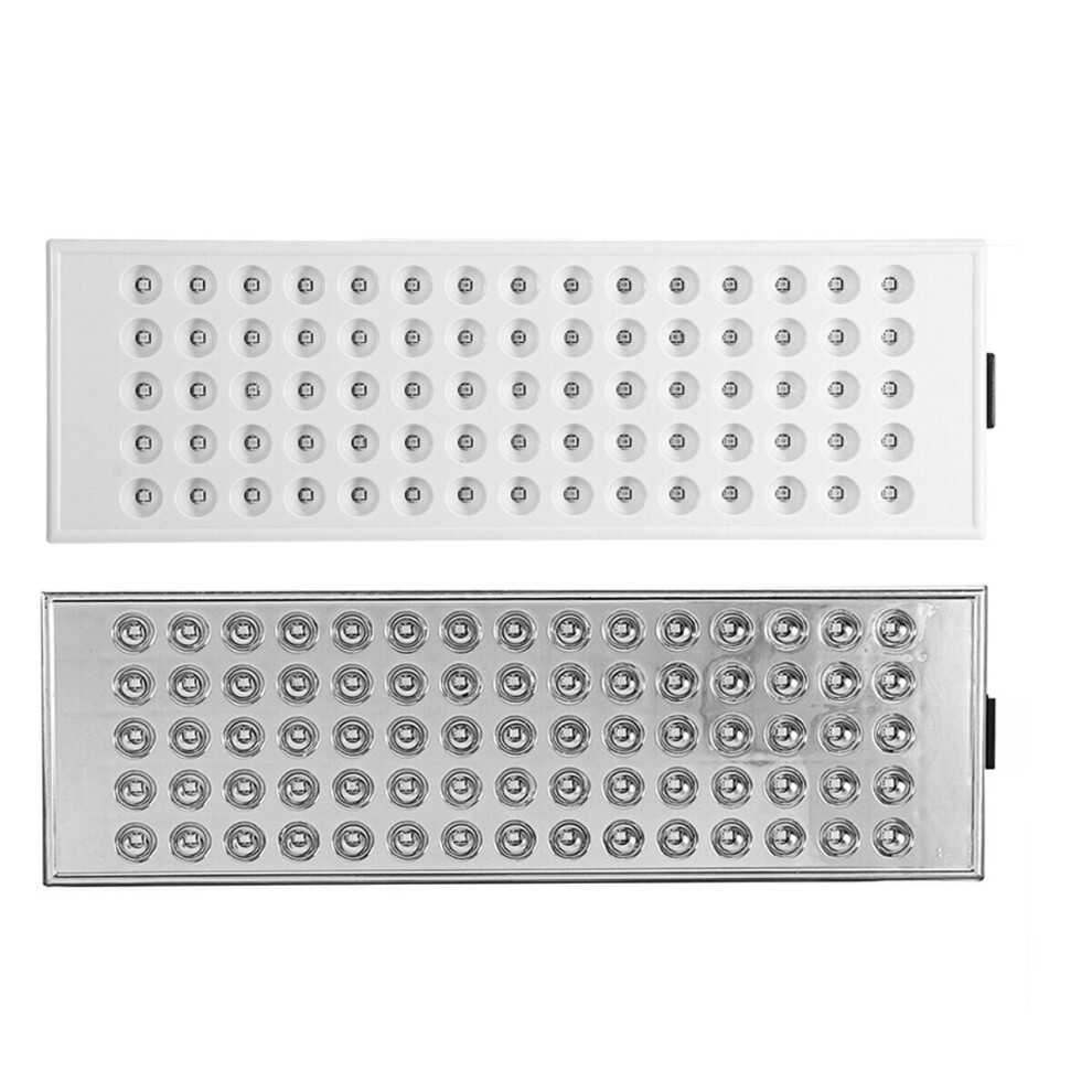 (White, US Plug) 75LED Full Spectrum Plant UV Grow Light Veg Lamp For Indoor Hydroponic Plant