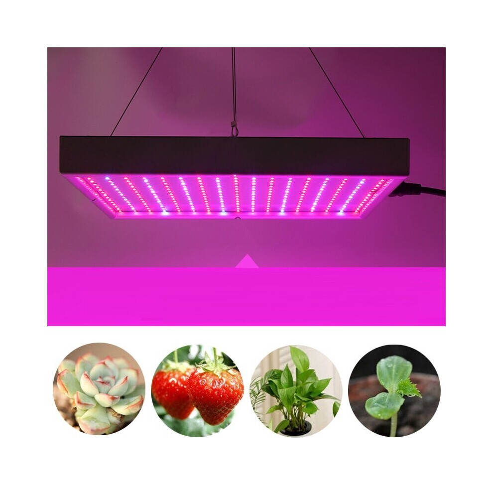 (US Plug) AC85-265V 60W 289 LED Grow Light Growing Lamp For Veg Flower Indoor Plant