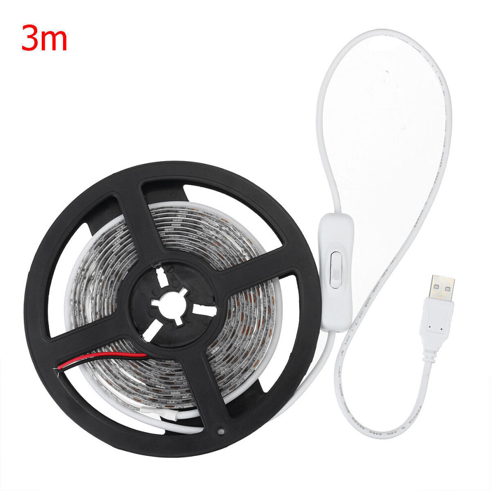 (3M) 5V Plant Grow 5050 LED Light Strip Garden Hydroponics Flowers Growing Full Spectrum