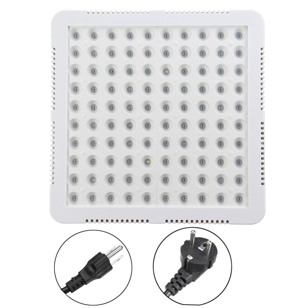 (EU Plug) 300W LED Grow Light Full Spectrum Hydro Veg Flower Plant Medical Lamp Panel