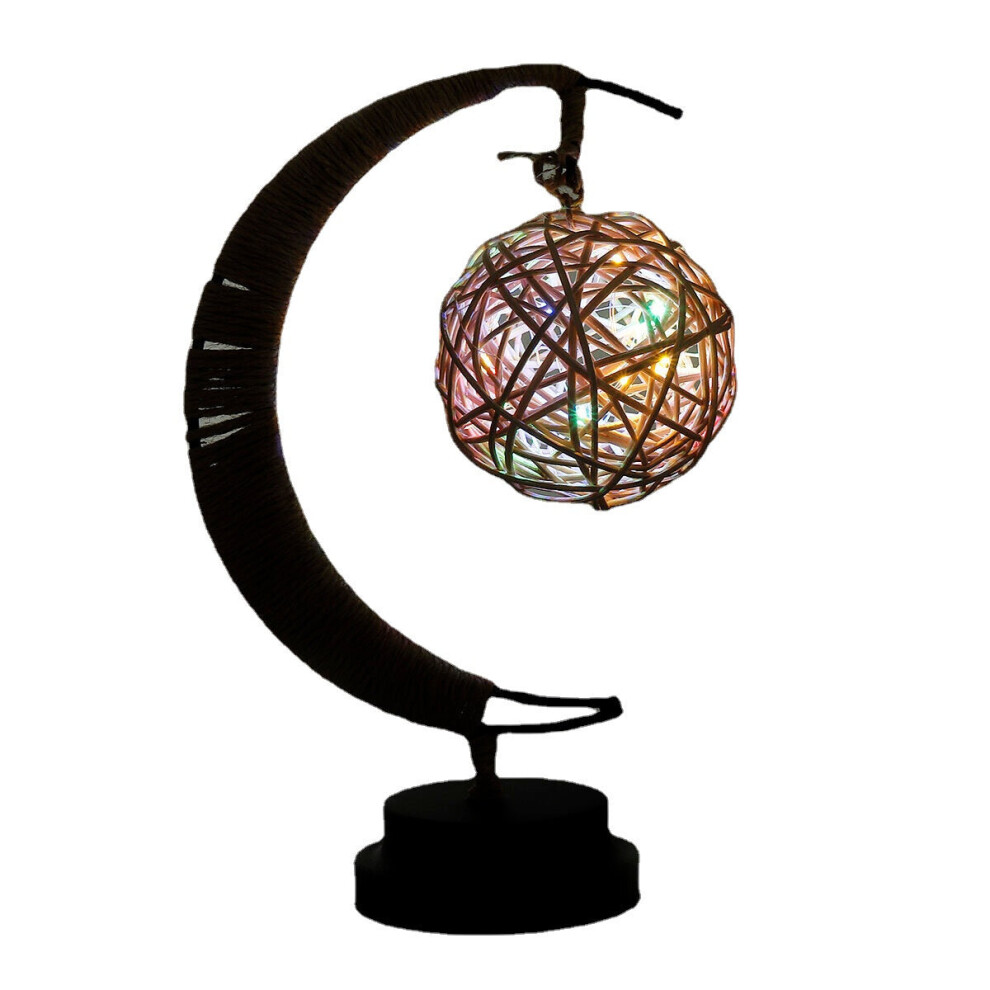 (Four colors) 3D LED Night Lights Wishing Table Lamp Battery Decorative Party Home Christmas Decorations Clearance Christmas Lights-image-OPC-PCJW6DG-NEW