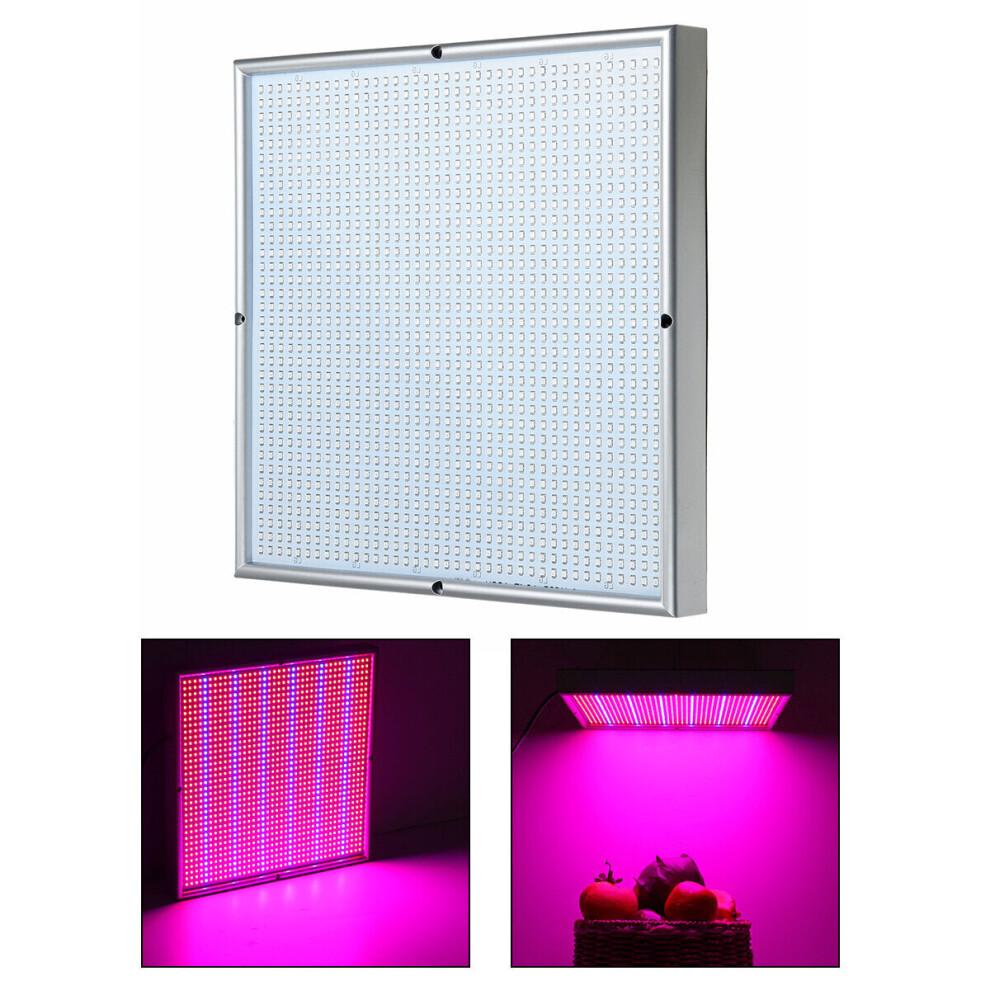(AU Plug) 1365 LED Plant Lights Square Hanging Wire Plant Growth Lights Greenhouse Vegetable Lamp for Gowing Plants