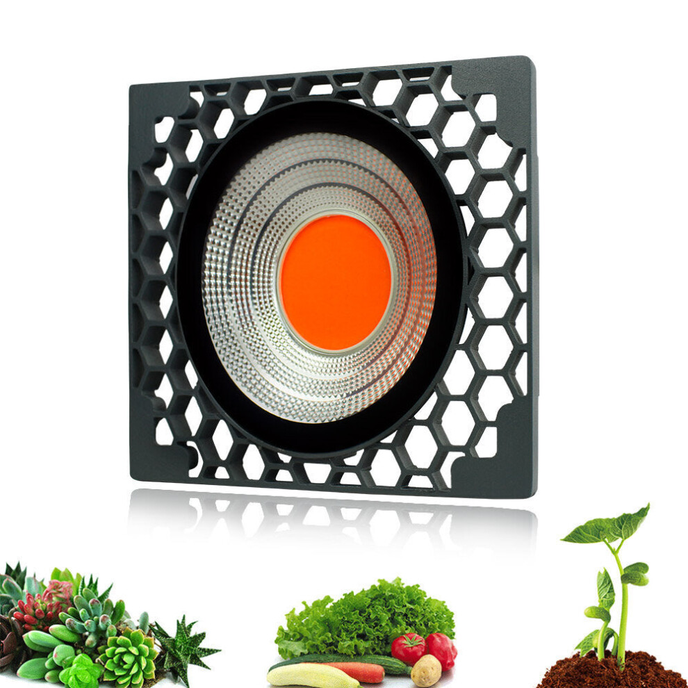 (EU Plug) 1000W LED Grow Light Full Spectrum Growing Lamp Honeycomb Cooling Plant growth Lamp Led Effect Fill Light