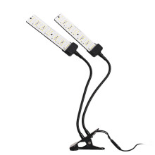 (AU Plug, 2 Heads) 1/2/3/4 Heads USB Plant Grow Light Strip Hydroponic with Securing Clip